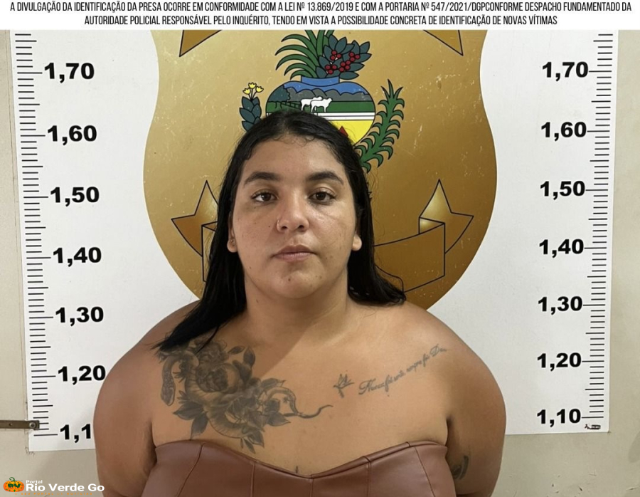 GOLPISTA EM SÉRIE: POLÍCIA CIVIL DE RIO VERDE PRENDE MULHER SUSPEITA DE APLICAR MAIS DE 20 GOLPEs