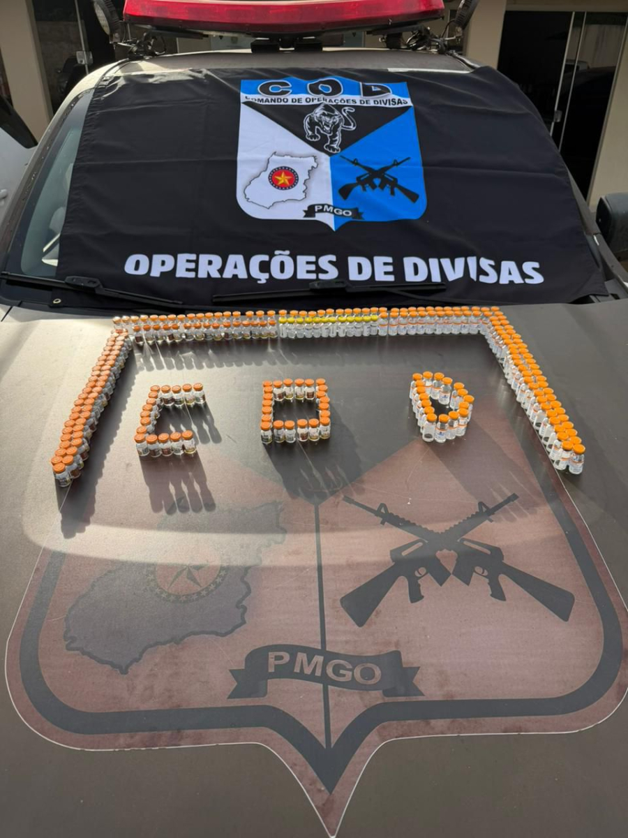 COD PRENDE CONTRABANDISTA E APREENDE MEDICAMENTOS ILEGAIS EM JATAÍ