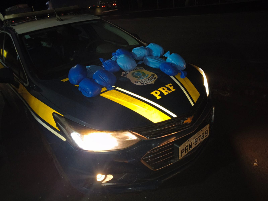 PRF ENCONTRA DROGAS ESCONDIDAS EM TANQUE DE COMBUSTÍVEL NA BR-153