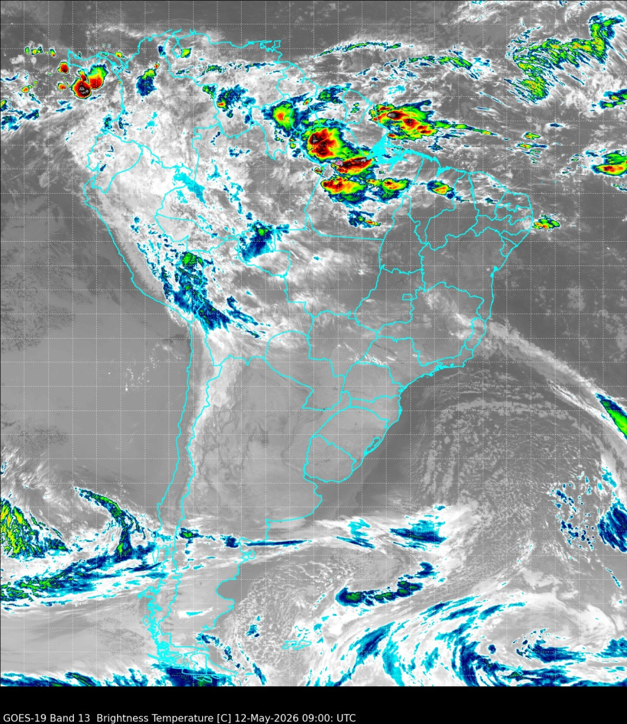 AR FRIO DE ORIGEM POLAR MANTÉM TEMPERATURAS BAIXAS EM GOIÁS NESTA TERÇA-FEIRA