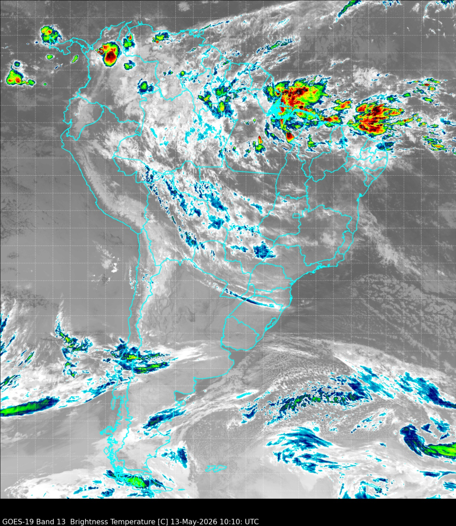 QUARTA-FEIRA TERÁ AUMENTO DE NUVENS E TEMPERATURAS AMENAS EM GOIÁS
