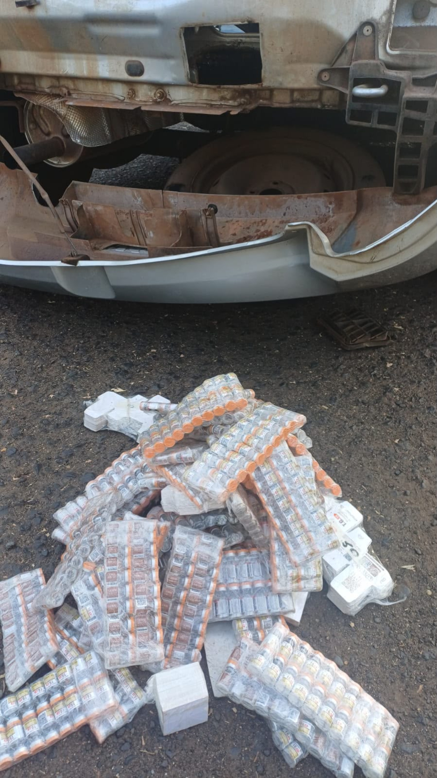 CARGA MILIONÁRIA DE MEDICAMENTOS PARA EMAGRECIMENTO É APREENDIDA NA BR-153 EM ITUMBIARA