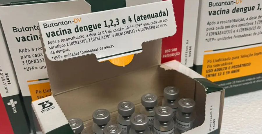 MINISTÉRIO DA SAÚDE SUSPENDE TEMPORARIAMENTE VACINA CONTRA DENGUE DO BUTANTAN