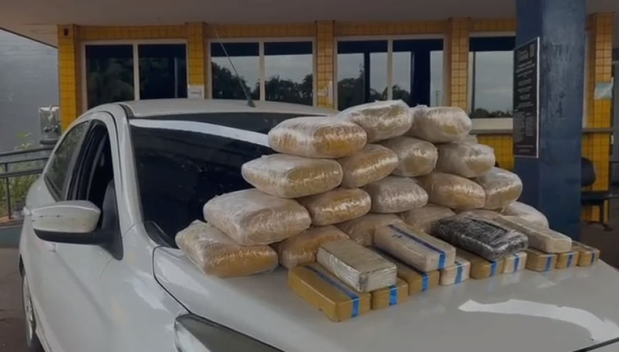 DROGAS AVALIADAS EM ALTO VALOR SÃO APREENDIDAS PELA PRF NA BR-364, EM JATAÍ