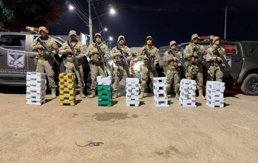 COD APREENDE 150 KG DE MACONHA E PRENDE DOIS SUSPEITOS DE TRÁFICO EM GOIÁS