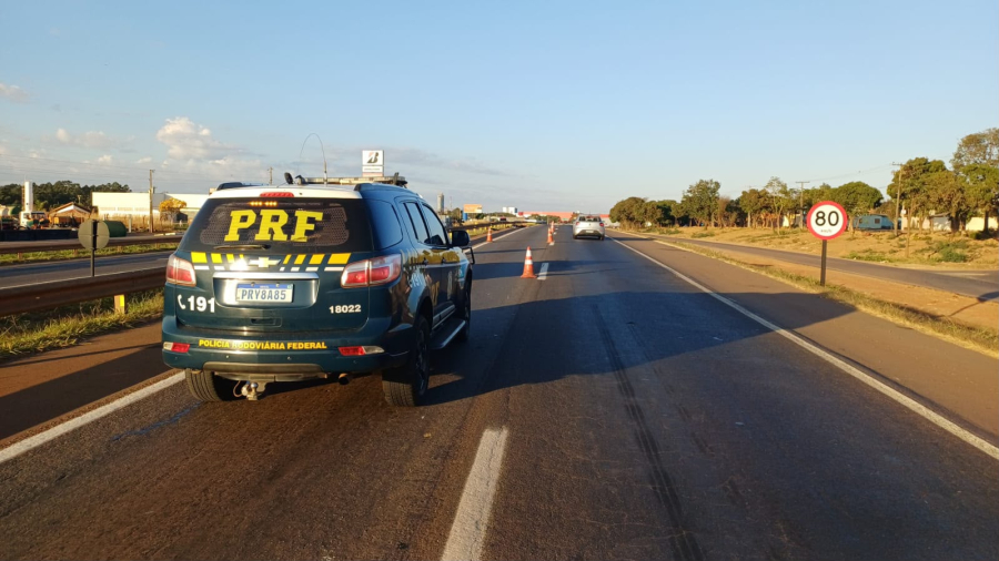 HOMEM MORRE APÓS CAIR DE MOTOCICLETA NA BR-060, EM ANÁPOLIS