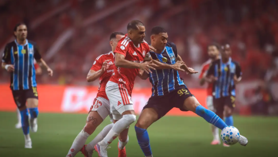 INTERNACIONAL E GRÊMIO EMPATAM SEM GOLS NO JOGO DE IDA DAS QUARTAS DA COPA DO BRASIL