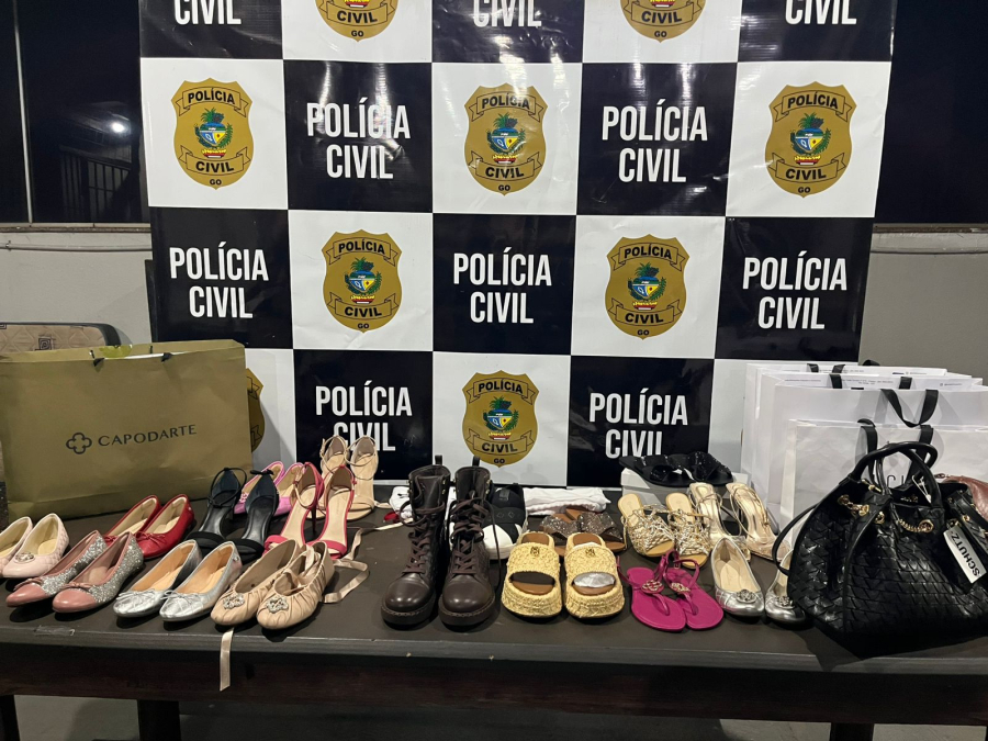 MULHER É PRESA EM RIO VERDE SUSPEITA DE APLICAR GOLPES EM LOJAS DE CALÇADOS