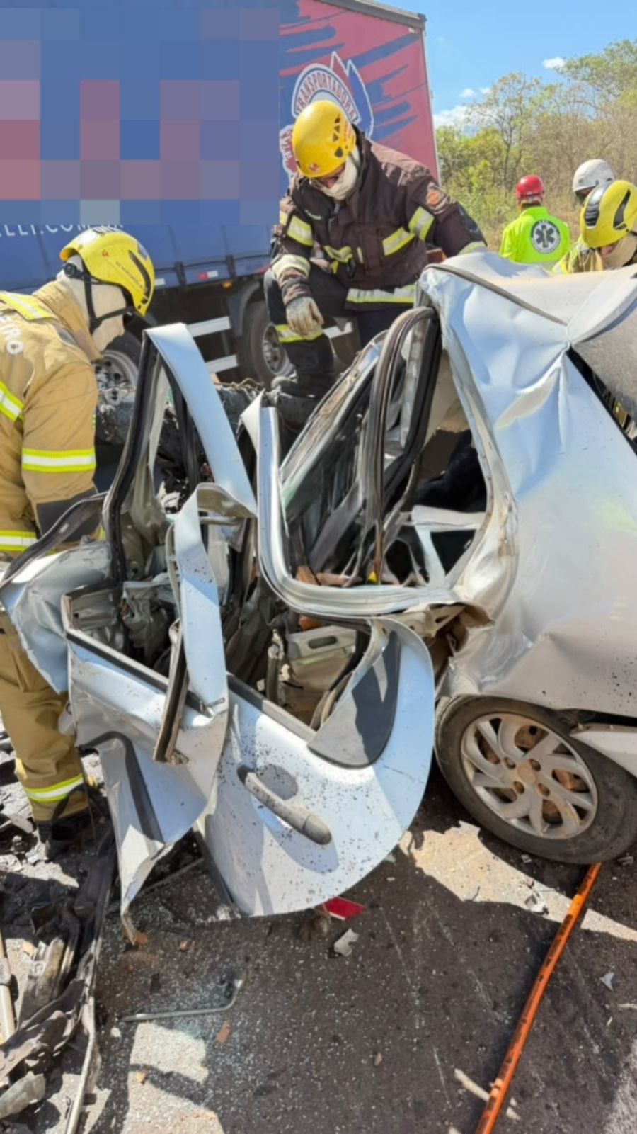 MULHER DE 52 ANOS MORRE APÓS GRAVE ACIDENTE NA BR-153, EM URUAÇU