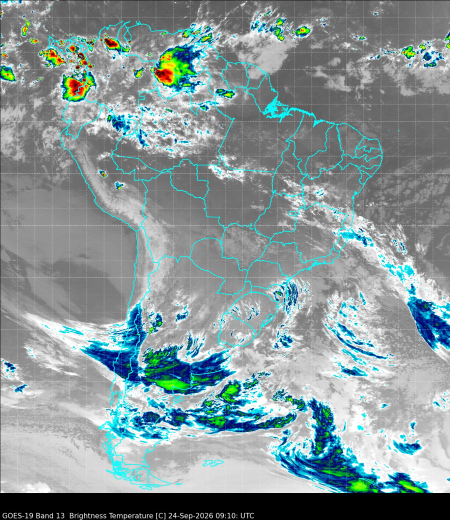 GOIÁS TEM PREVISÃO DE CHUVA E TEMPESTADES NESTA QUINTA-FEIRA
