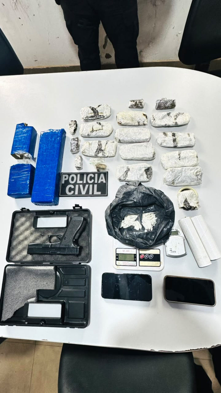 Operação Impactos prende 17 pessoas suspeitas de integrar organização criminosa ligada ao tráfico em Formosa e no DF